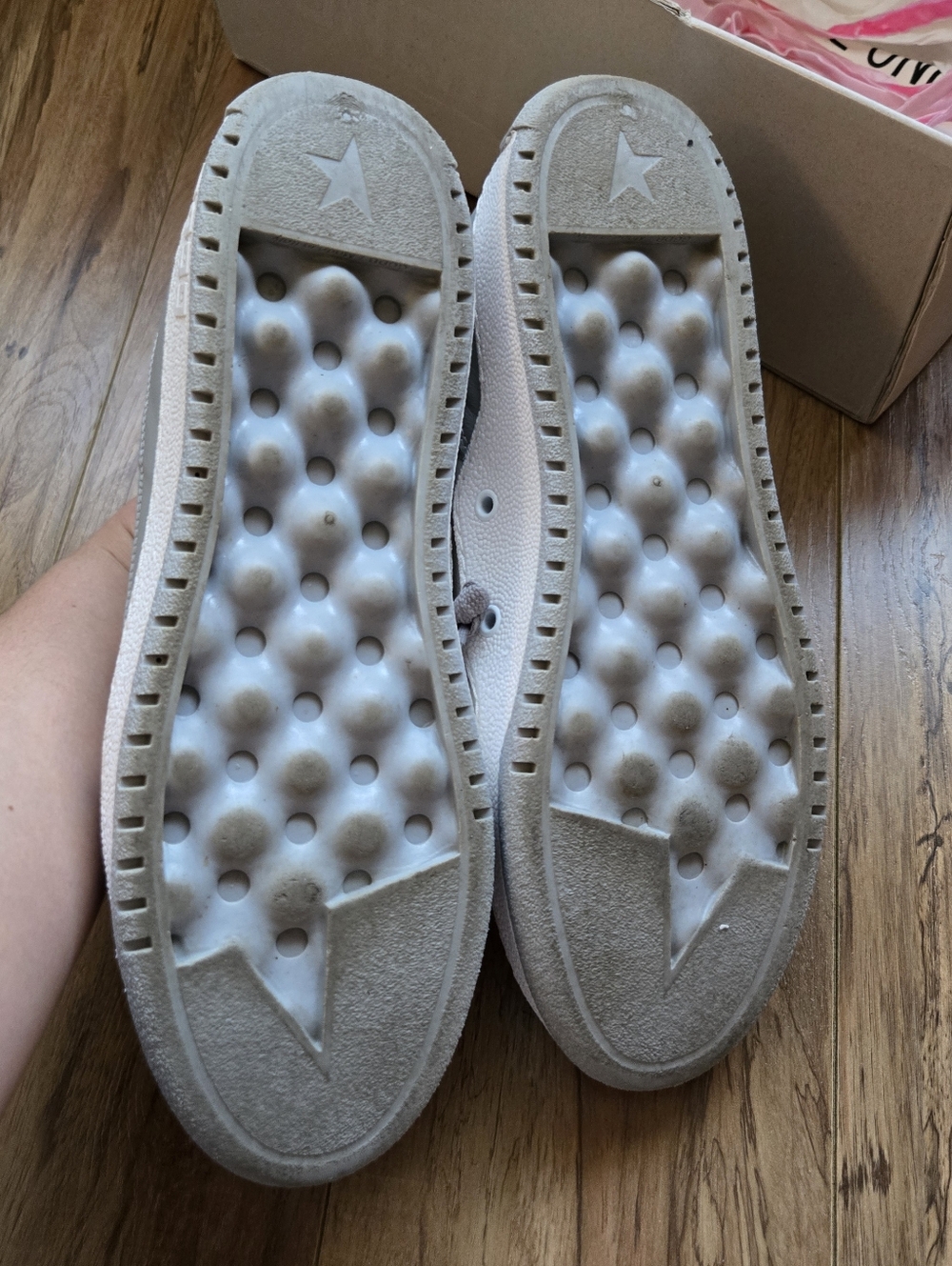 Golden Goose Grey Yeah /White Leather Upper Sneaker Box LabelGolden Goose 41, 10 - Picture 2 of 4